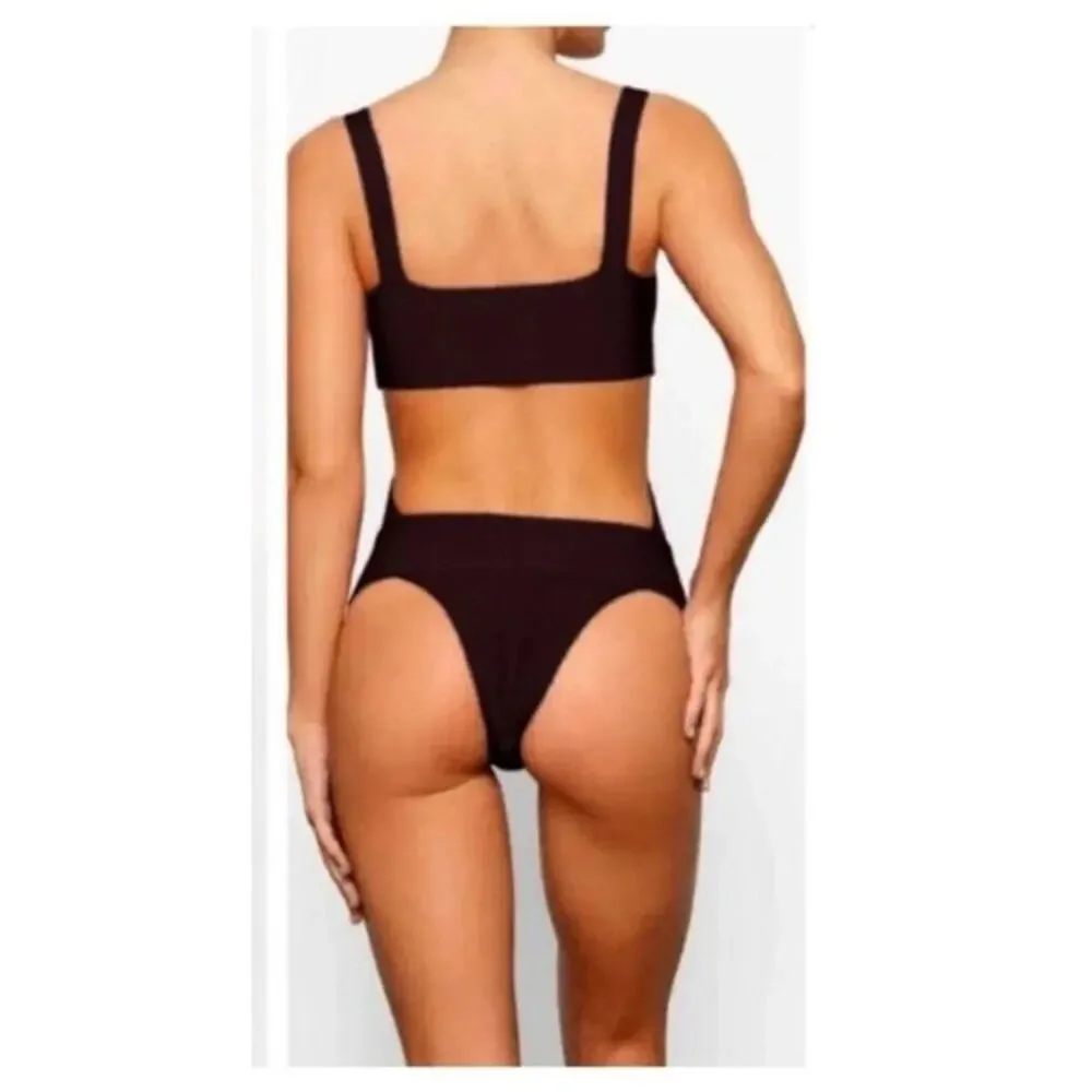 NEW Skims Knit Monokini 1-Piece Swimsuit Size 2X